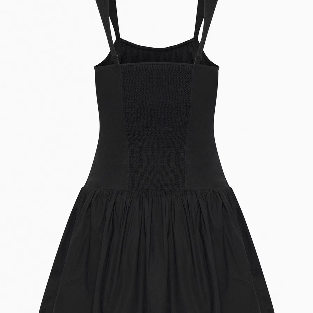 Sunday Best Studel Poplin Dress in Black - Picture 2 of 7